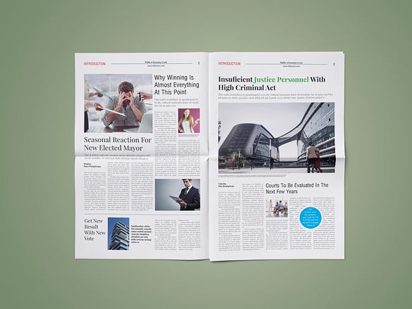 Newspaper Elite in Magazine Templates - product preview 1