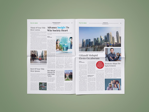 Newspaper Elite in Magazine Templates - product preview 2