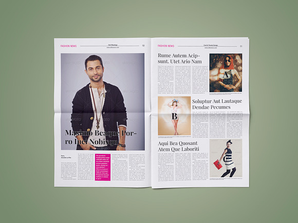 Newspaper Elite in Magazine Templates - product preview 5