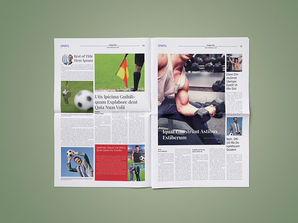 Newspaper Elite in Magazine Templates - product preview 7