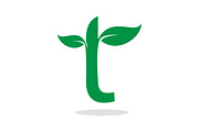 Herbal symbol for letter t