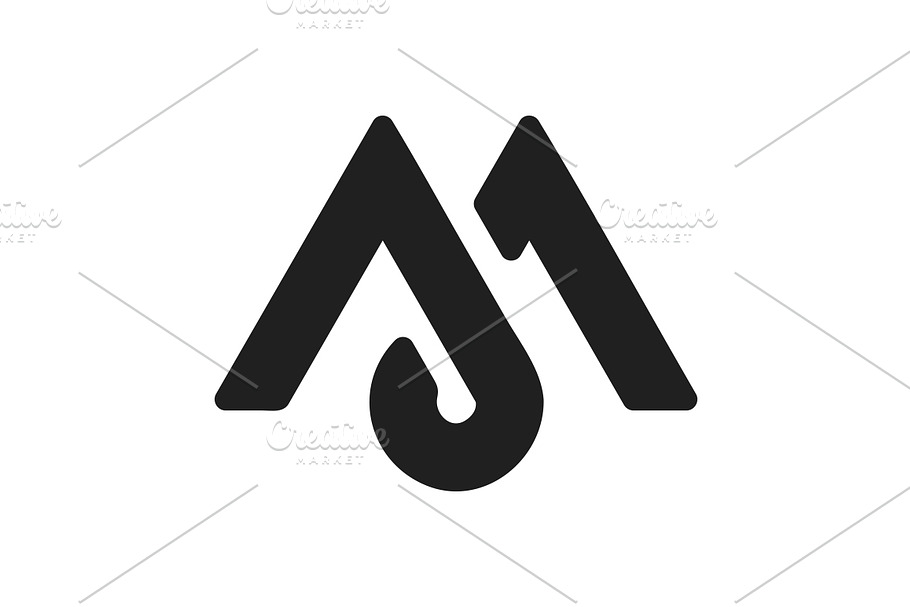 Letter M logo in Logo Templates - product preview 8