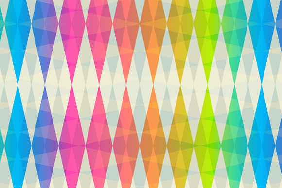 Vector Rainbow Patterns Pack in Illustrations - product preview 2