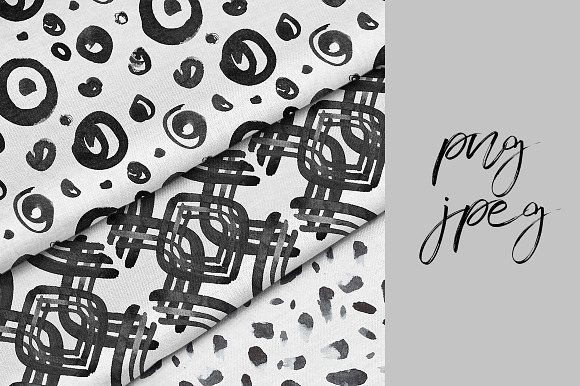 Black and white patterns in Patterns - product preview 3