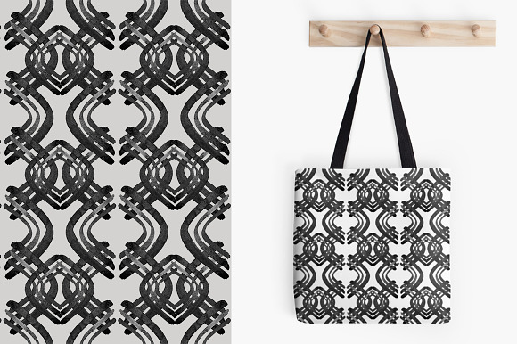 Black and white patterns in Patterns - product preview 5