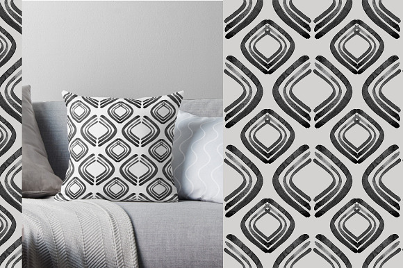Black and white patterns in Patterns - product preview 6