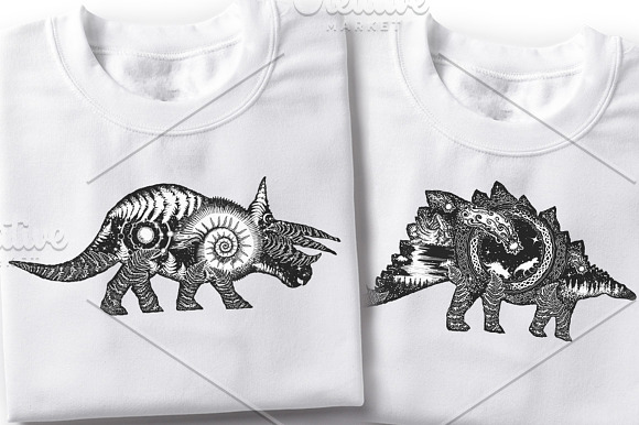 Prehistoric tattoo in Graphics - product preview 7