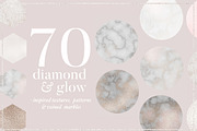 70 Gold Textures & Veined Marbles