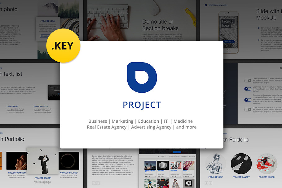 Project Professional KeyNote in Keynote Templates - product preview 8