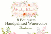 Shyly Blush Floral Collection
