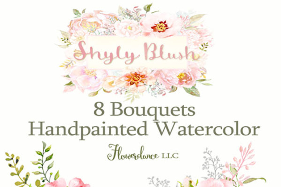 Shyly Blush Floral Collection