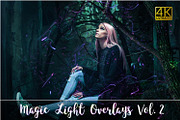 4K Magic Light Overlays Vol. 2
