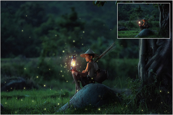 5K Fireflies Vol. 1 in Textures - product preview 1