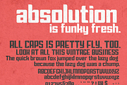 ABSOLUTION Bold
