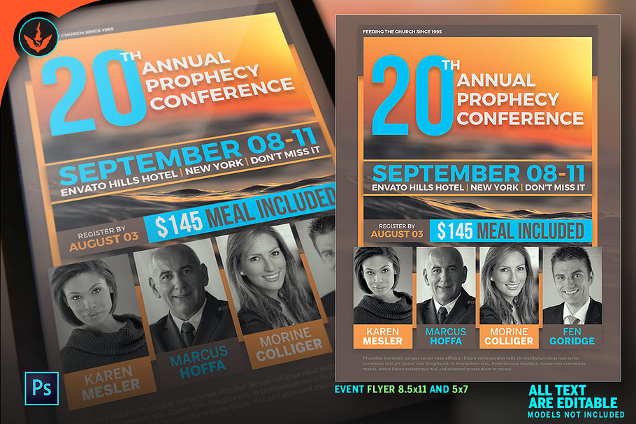 Annual Prophecy Conference Flyer