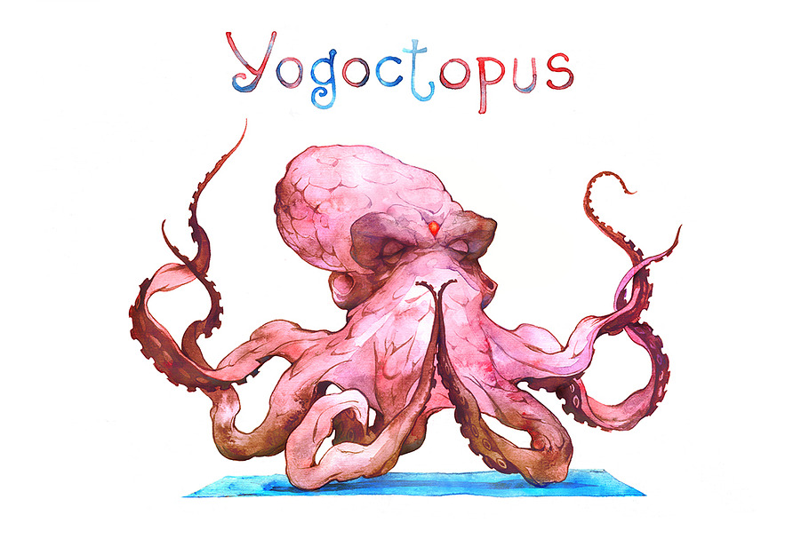 Yogoctopus in Illustrations - product preview 8
