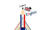 Learn English Education design