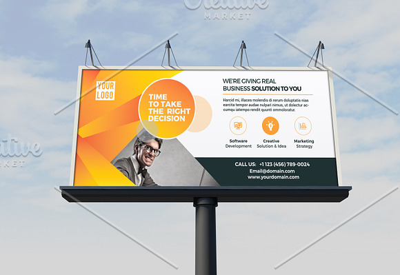 Billboard in Flyer Templates - product preview 1