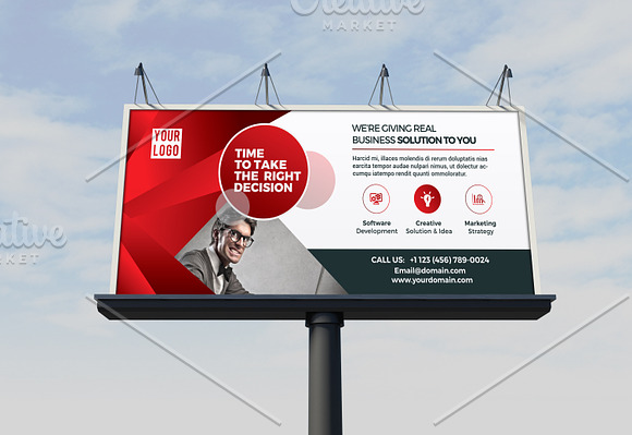 Billboard in Flyer Templates - product preview 2