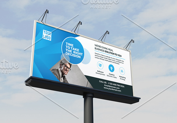Billboard in Flyer Templates - product preview 3