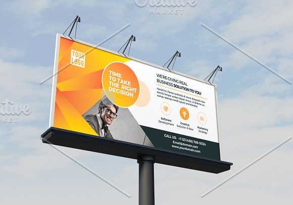 Billboard in Flyer Templates - product preview 4