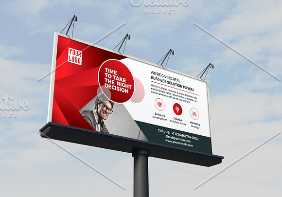 Billboard in Flyer Templates - product preview 5