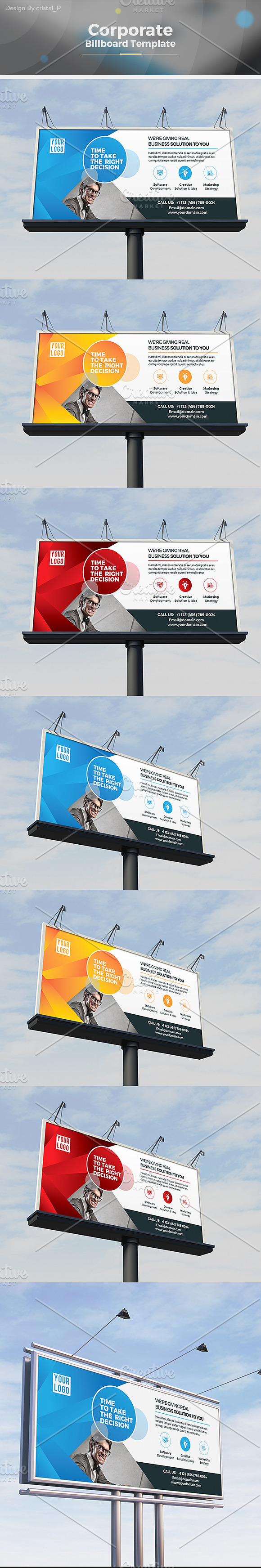Billboard in Flyer Templates - product preview 7