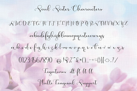 Soul Sister in Script Fonts - product preview 4