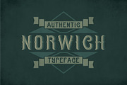 Norwich Label Typeface