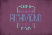 Richmond Label Typeface