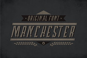 Manchester Label Typeface