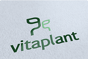 Vitaplant Logo Design