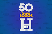 50 Letter 'H' Logos Bundle