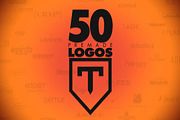 50 Letter 'T' Logos Bundle