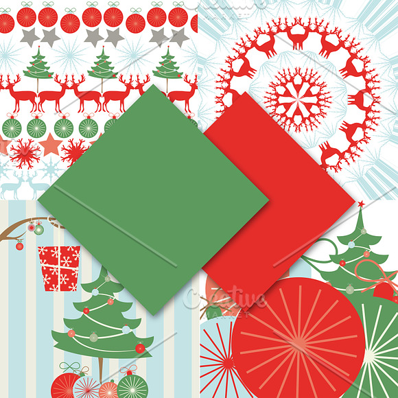 Christmas Digital Paper Pack in Patterns - product preview 2