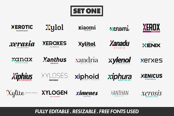 50 Letter 'X' Logos Bundle in Logo Templates - product preview 2