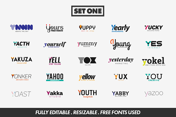 50 Letter 'Y' Logos Bundle in Logo Templates - product preview 2