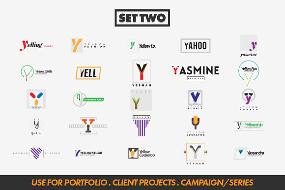 50 Letter 'Y' Logos Bundle in Logo Templates - product preview 3