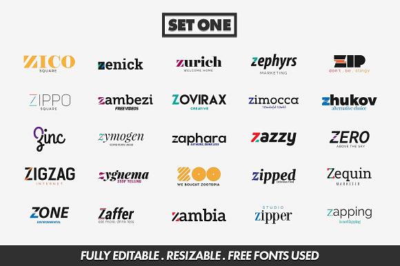 50 Letter 'Z' Logos Bundle in Logo Templates - product preview 2