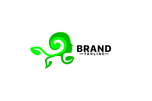 Green Mind Logo Template  in Logo Templates - product preview 2