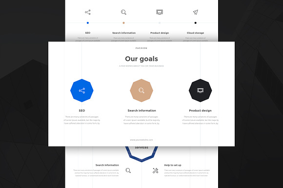 Passion Keynote Template + GIFT in Keynote Templates - product preview 1