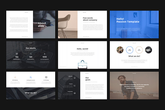 Passion Keynote Template + GIFT in Keynote Templates - product preview 5