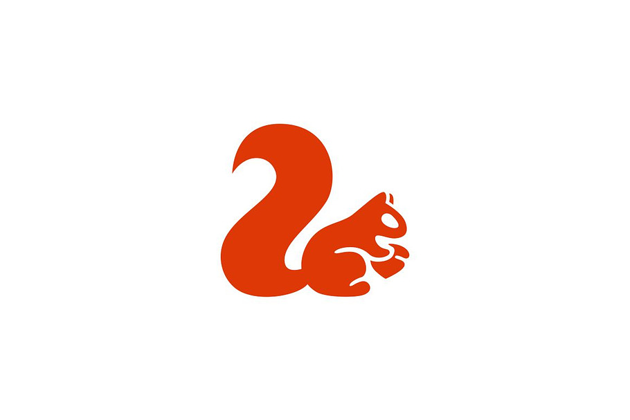 Squirrel Logo Template 