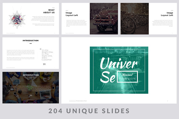 Universe Keynote Template in Keynote Templates - product preview 1