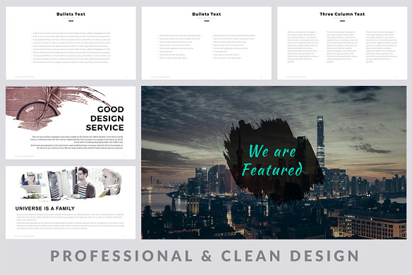 Universe Keynote Template in Keynote Templates - product preview 8