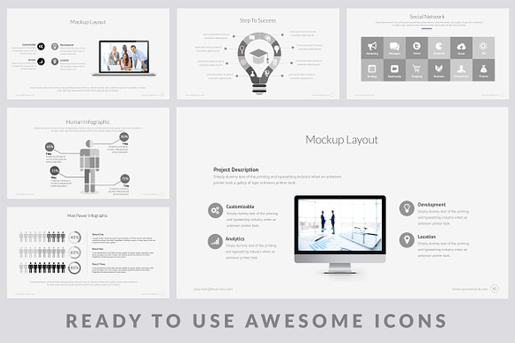 Bold Keynote Template in Keynote Templates - product preview 7