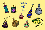 Parfume bottles set