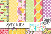 Floral Patterns - Spring Tulips
