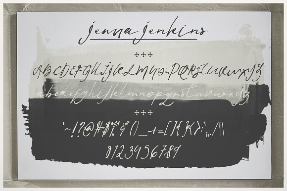 Jenna Jenkins Script in Script Fonts - product preview 6