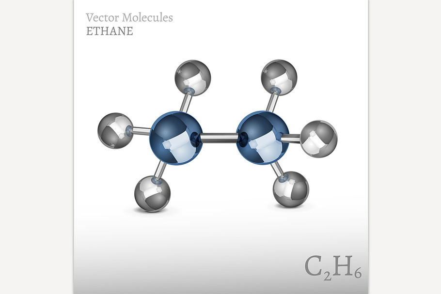Ethane Molecule Image